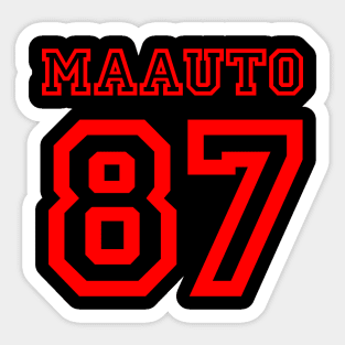 Maauto 87 - Travis Kelce Sticker